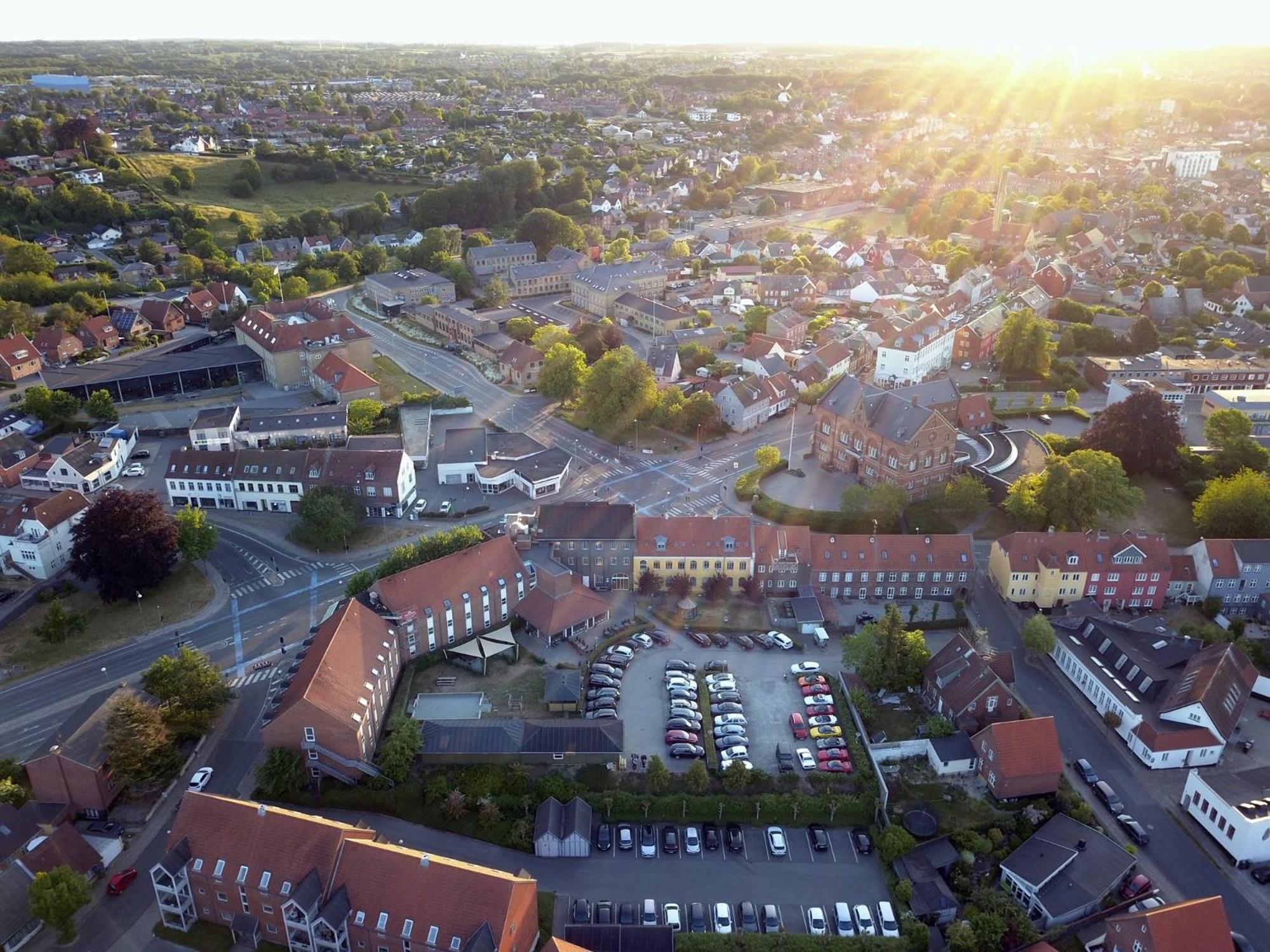 Хостел Stoberiet Свендборг Экстерьер фото Aerial view